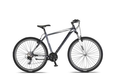Umit Mirage Oversized MTB 27.5 Inch 50 cm Unisex 21V V Brakes Antraciet/Wit