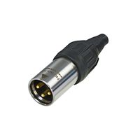 Neutrik NC3MX-TOP kabel-connector XLR Zwart - thumbnail