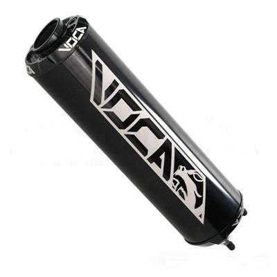 Einddemper Voca CNC zwart zwart