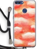 Lichte Wolken: Huawei P Smart (2018) Transparant Hoesje met koord