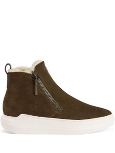 Giuseppe Zanotti bottines Conley à zip - Marron