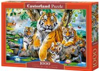 Tigers by the Stream Puzzel 1000 Stukjes