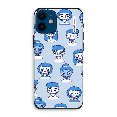Gezichtjes: iPhone 12 mini Biologisch afbreekbaar hoesje