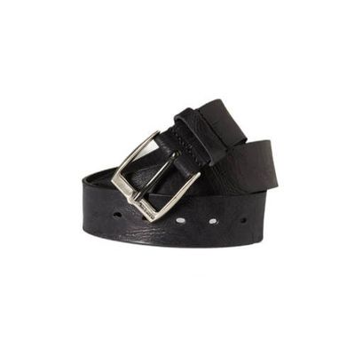 Diesel leren riem zwart