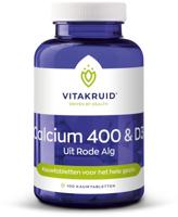 Vitakruid Calcium 400 & D3 uit rode alg