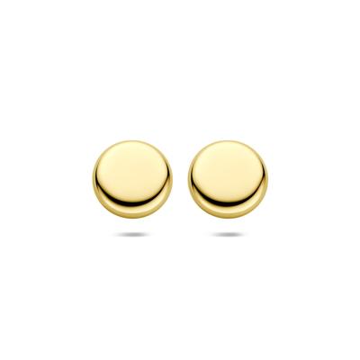 14k Geelgouden Oorknoppen - 10 mm