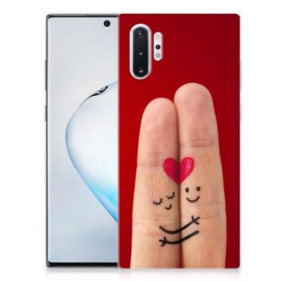 Samsung Galaxy Note 10 Plus | Sillicone Back Cover | Liefde - Origineel Romantisch Cadeau