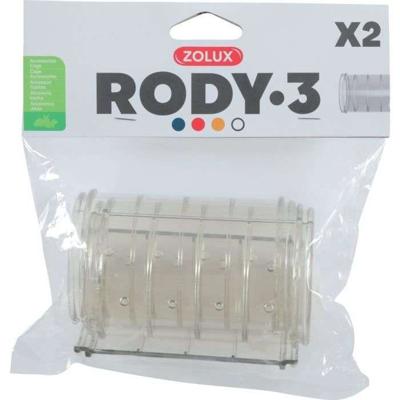 ZOLUX Rechte buis voor knaagdierkooi Rody3 - Roylounge - 2 stuks