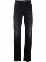 Balmain jean slim à logo embossé - Noir Balmain jean slim à logo embossé - Noir