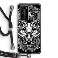 Oh Deer: Huawei P40 Pro Transparant Hoesje met koord