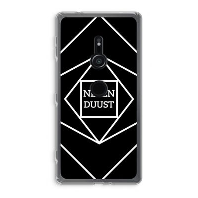 Negenduust geometrisch: Sony Xperia XZ2 Transparant Hoesje