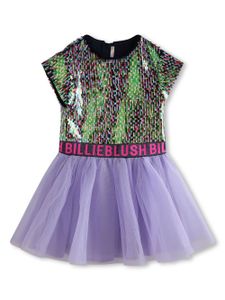 Billieblush robe à ornements de sequins - Violet