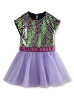 Billieblush robe à ornements de sequins - Violet