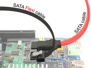 DeLOCK 0.2m 2xSATAIII SATA-kabel 0,2 m Zwart