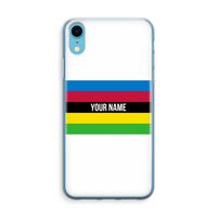 WK Wielrennen: iPhone XR Transparant Hoesje