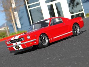 HPI Racing 17519 1:10 Body 1966 Ford Mustang Gt Body 200 mm Ongeverfd, niet gesneden