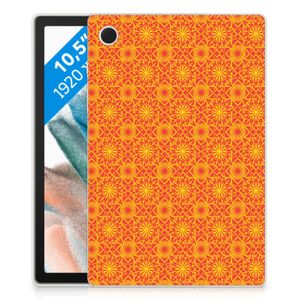 Samsung Galaxy Tab A8 2021/2022 Hippe Hoes Batik Oranje