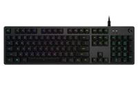 Logitech G G512 CARBON LIGHTSYNC RGB Mechanical Gaming Keyboard with GX Brown switches toetsenbord USB Engels Koolstof