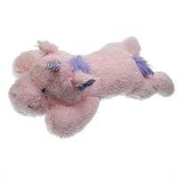 Banzaa Eenhoorn Knuffel Liggend 62 cm Roze - thumbnail