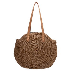 PE Florence Rieten Shopper Rond Bali Bruin