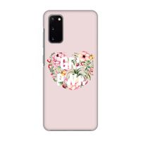 GRL PWR Flower: Volledig geprint Samsung Galaxy S20 Hoesje