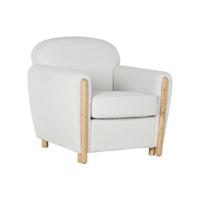 Leunstoel Home ESPRIT Wit 81 x 78 x 82 cm