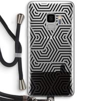 Magic pattern: Samsung Galaxy S9 Transparant Hoesje met koord