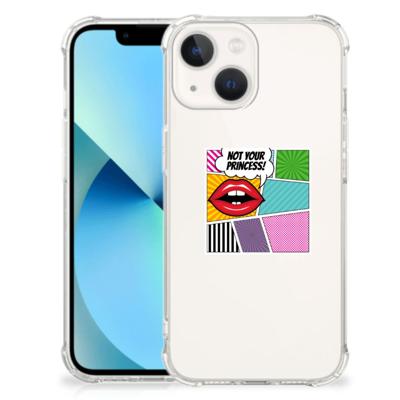 iPhone 13 mini Anti Shock Bumper Case Popart Princess iPhone 13 mini Anti Shock Bumper Case Popart Princess
