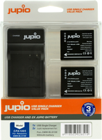Jupio CPA1005 batterij voor camera's/camcorders Lithium-Ion (Li-Ion) 900 mAh - thumbnail