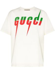 Gucci t-shirt à imprimé Gucci Blade - Blanc