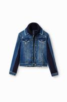 Hybride spijkerjack - BLUE - XL