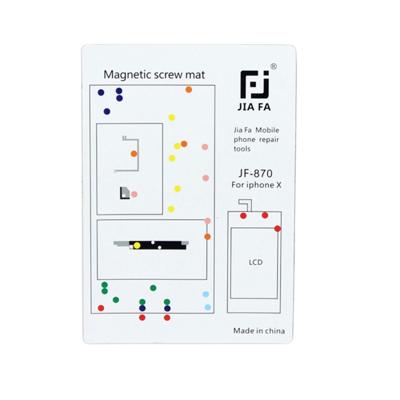 JIAFA magnetische schroeven Mat voor iPhone X