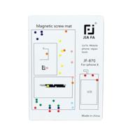 JIAFA magnetische schroeven Mat voor iPhone X