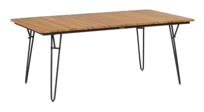 WOOOD Tuintafel 'Slimm' Teakhout, 180 x 100cm