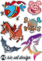 Rie:sel design re:flex kids - reflective stickers