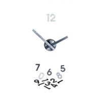 NeXtime klok 2695 probe, ø42 cm, wall, tranparant