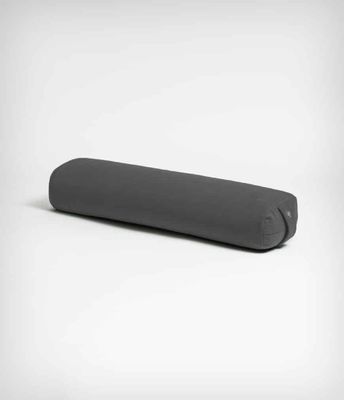 Manduka Yoga Bolster Grijs Rechthoekig Katoen - Effen - 74 x 18 x 8 cm