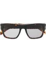 Eyewear by David Beckham lunettes de soleil Bold à monture carrée - Marron - thumbnail