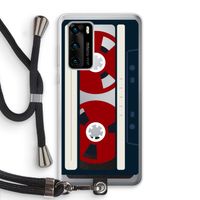 Here's your tape: Huawei P40 Transparant Hoesje met koord