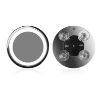 Gillian Jones - Suction mirror w. LED and 7 x Zoom - thumbnail