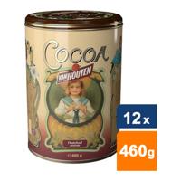 Van Houten - Cocaopoeder in nostalgisch geel blik - 12x 460g