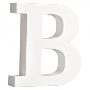 Houten letter B 11 cm