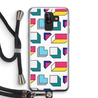 8-bit N°7: Samsung Galaxy J8 (2018) Transparant Hoesje met koord