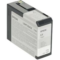 Epson inktpatroon licht zwart T 580 80 ml T 5807 - thumbnail