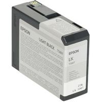 Epson inktpatroon licht zwart T 580 80 ml T 5807