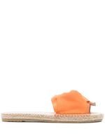 Manebi Espadrilles met suède band - Oranje - thumbnail