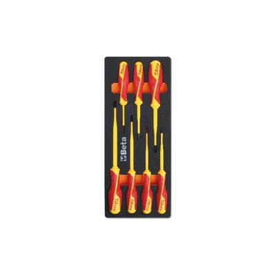 Beta M222 Foam inlay met 1000V geïsoleerd gereedschap voor elektrotechnisch onderhoud - 024500222 024500222