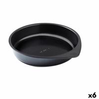 Cakevorm Pyrex Magic Zwart Metaal Cirkelvormig 20 cm 6 Stuks