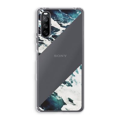 Golven: Sony Xperia 10 III Transparant Hoesje