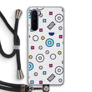 8-bit N°9: OnePlus Nord Transparant Hoesje met koord